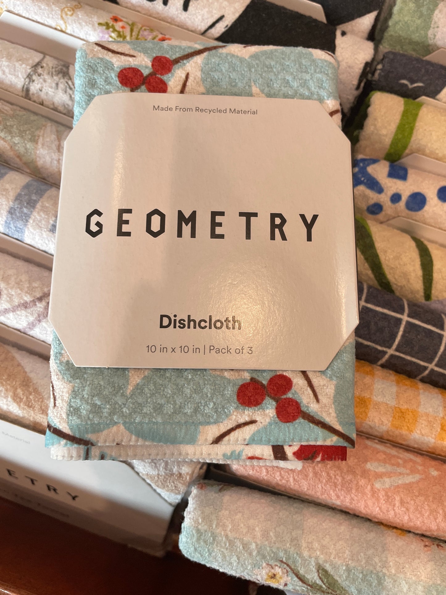 Geometry Dishcloth Set