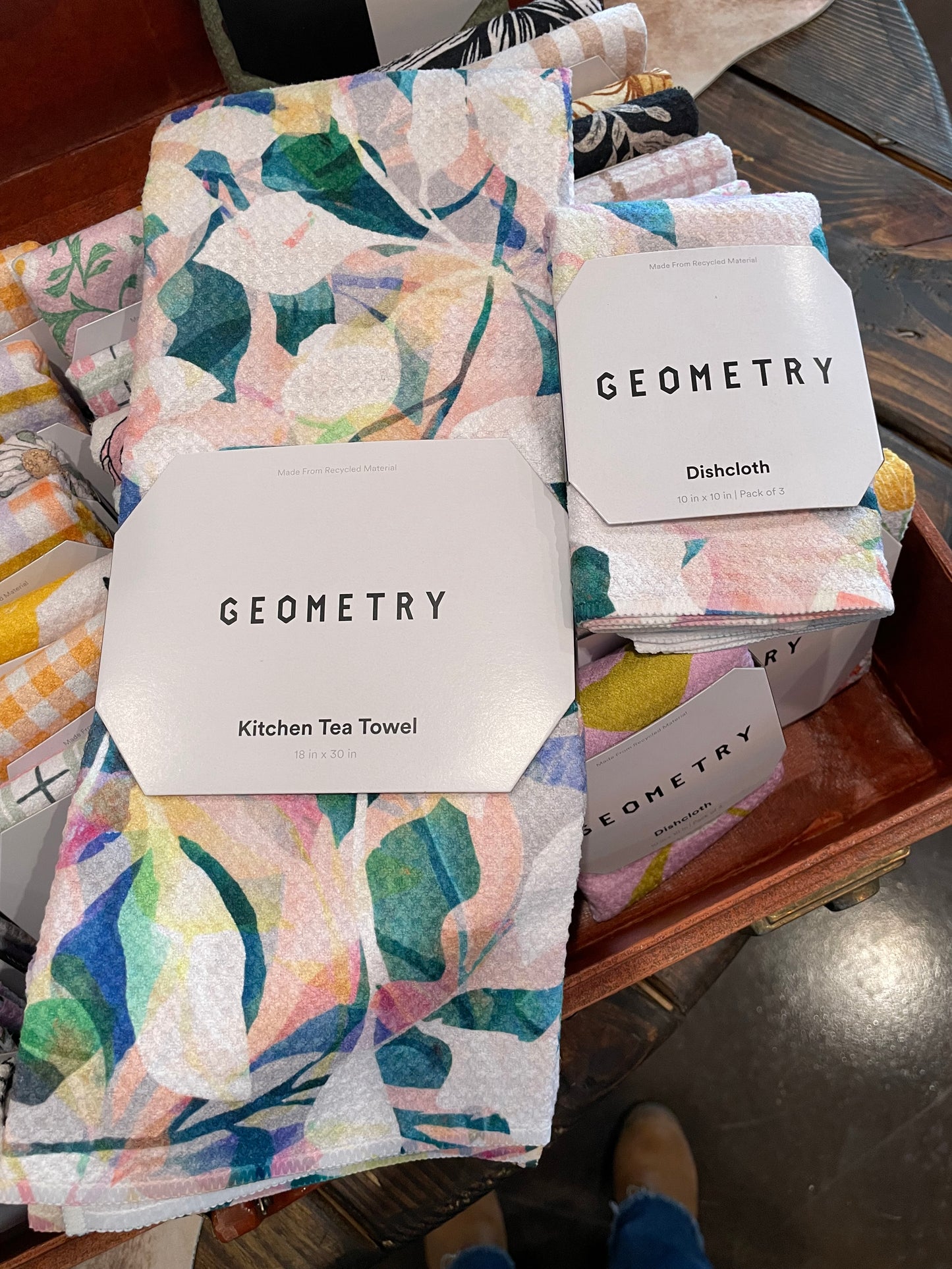 Geometry Tea Towel
