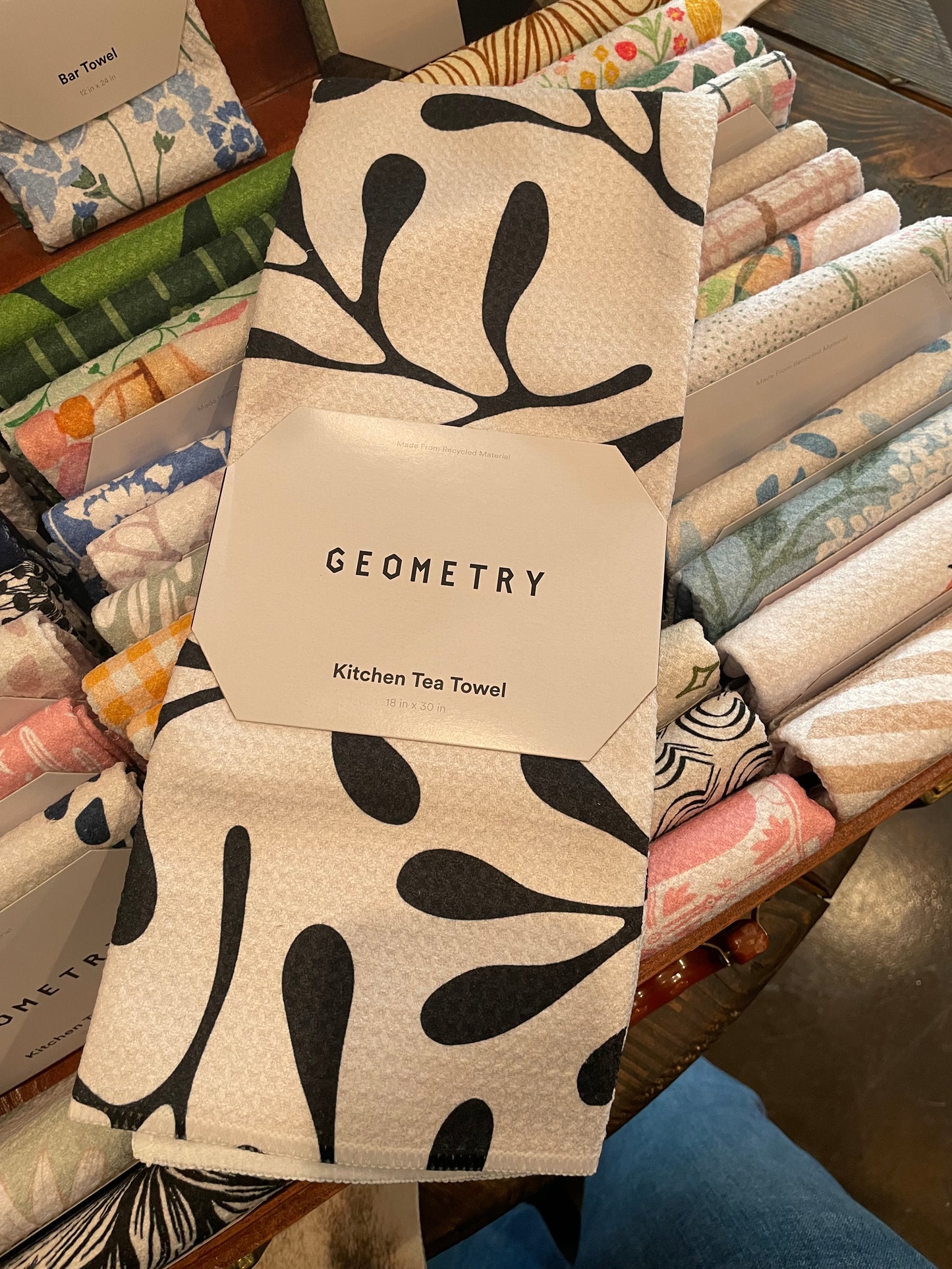 Geometry Tea Towel