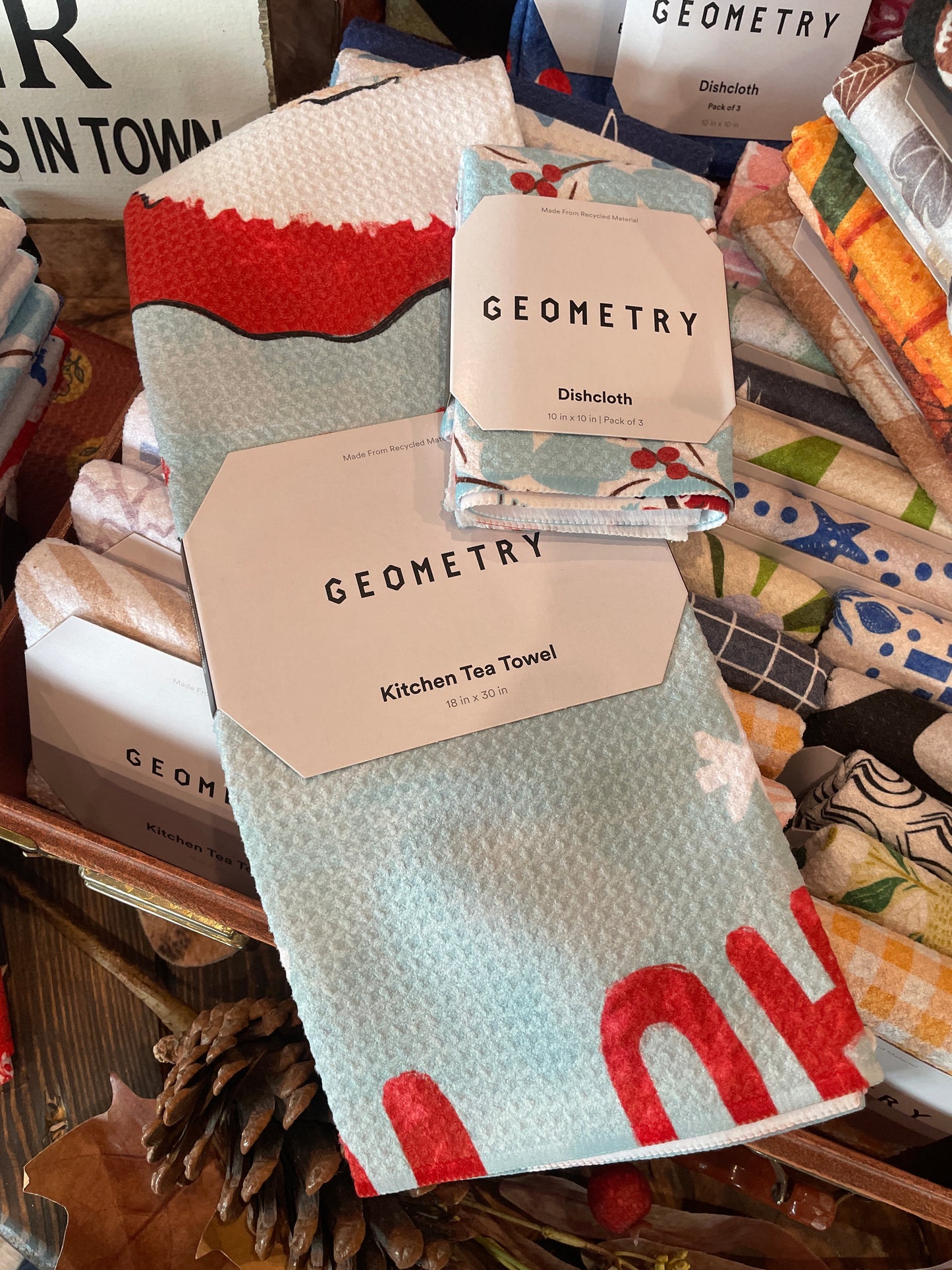 Geometry Tea Towel