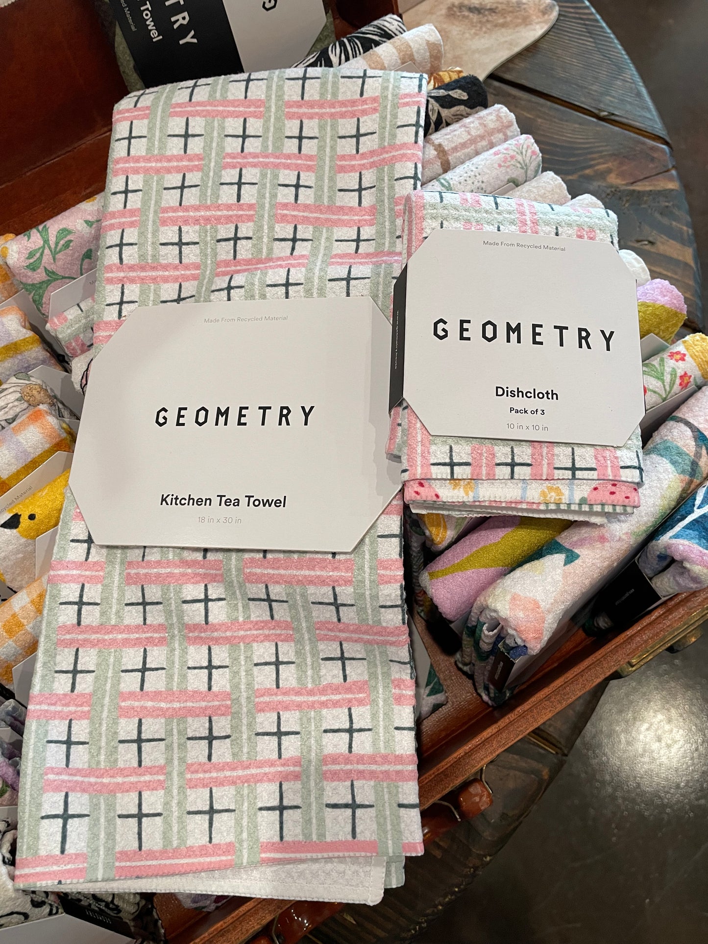 Geometry Tea Towel