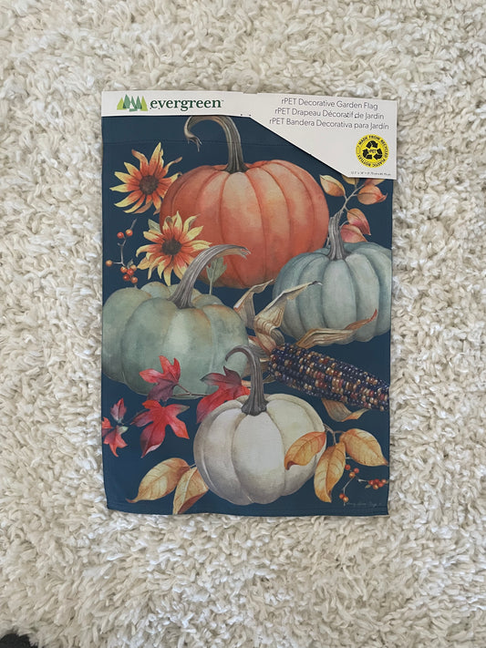 Embossed Suede Garden Flag