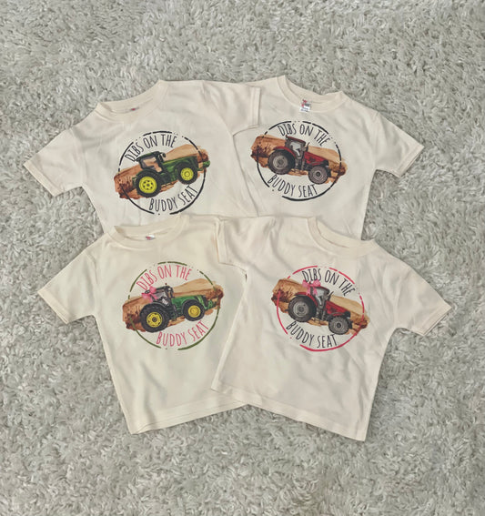 Dibs on The Buddy Seat Kids Tee