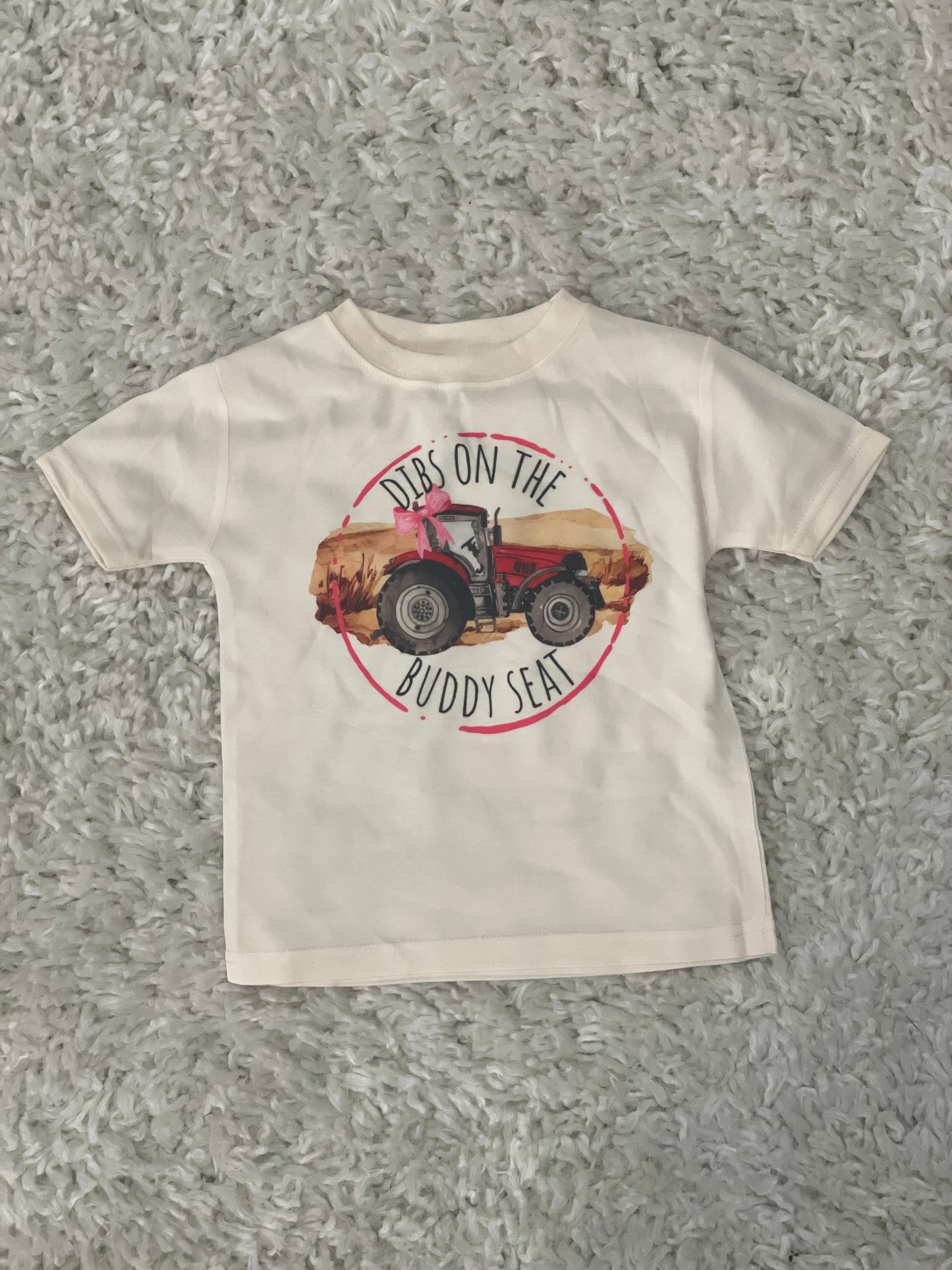 Dibs on The Buddy Seat Kids Tee