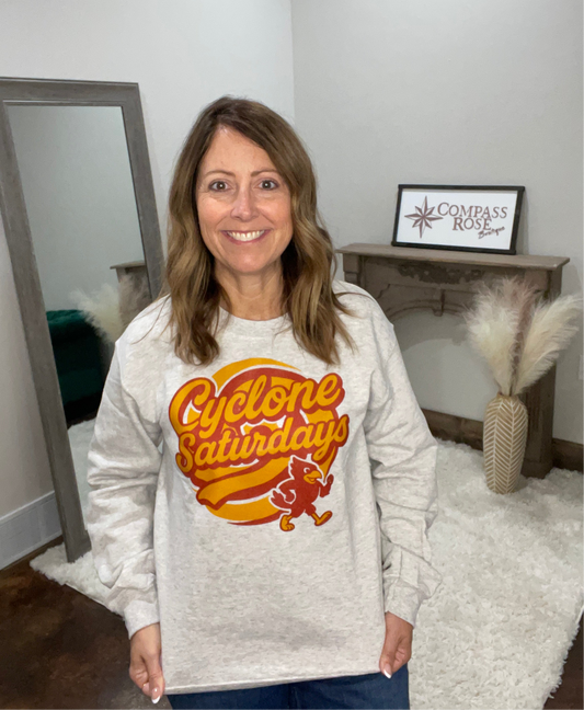 Cyclone Saturday Crewneck