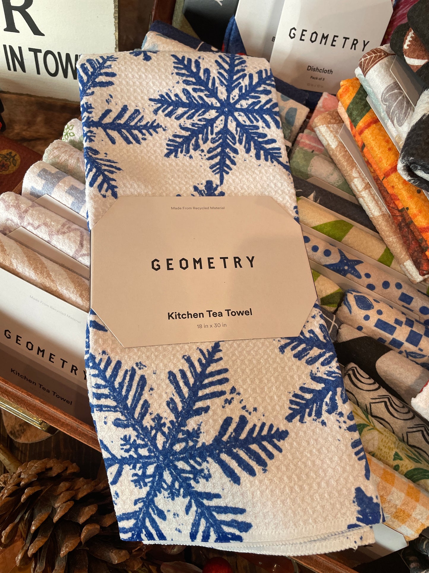 Geometry Tea Towel