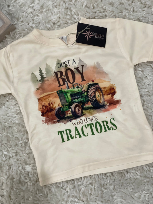 Just a Boy Who Loves Tractors