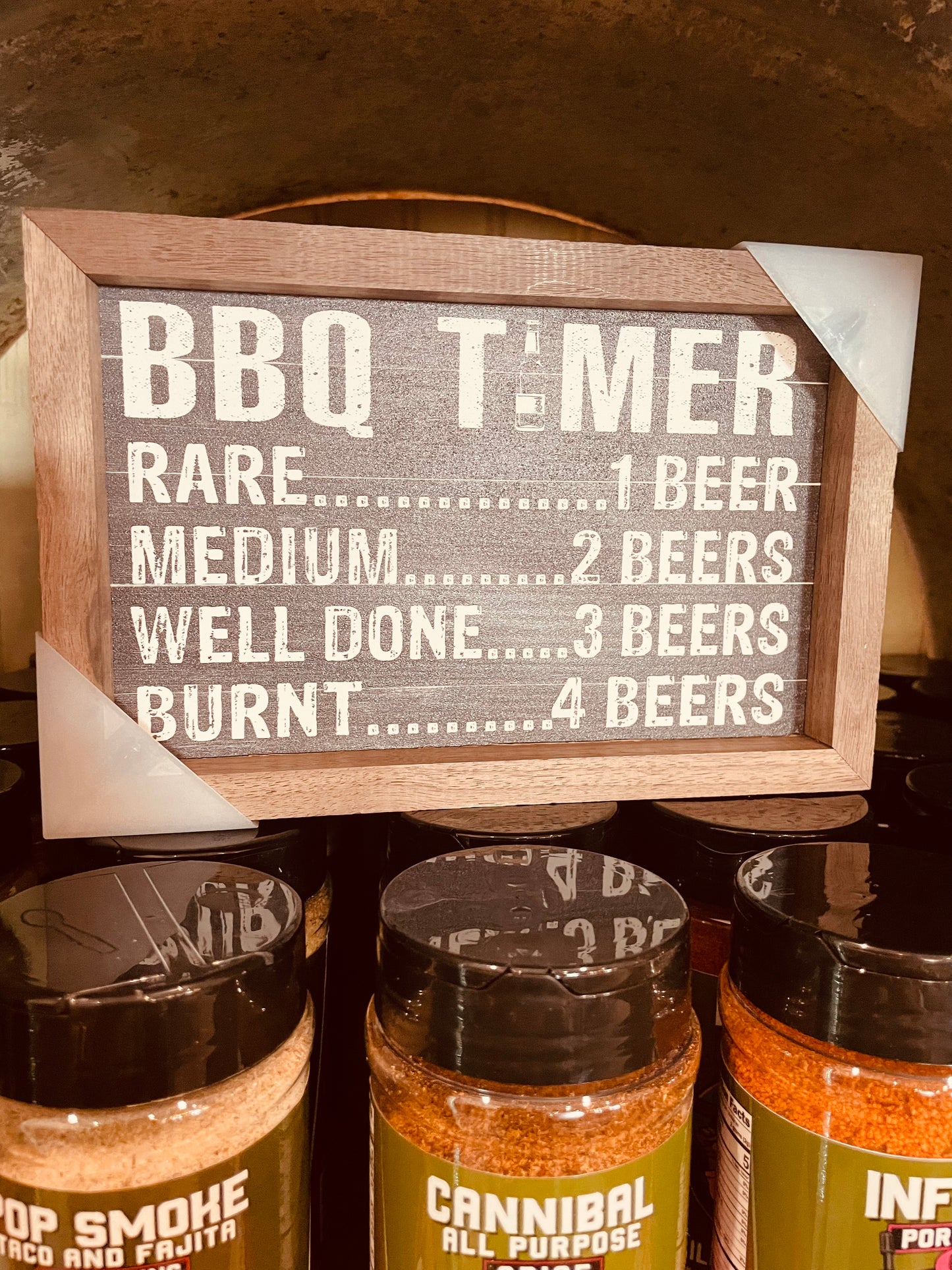BBQ Timer Black: 8x5