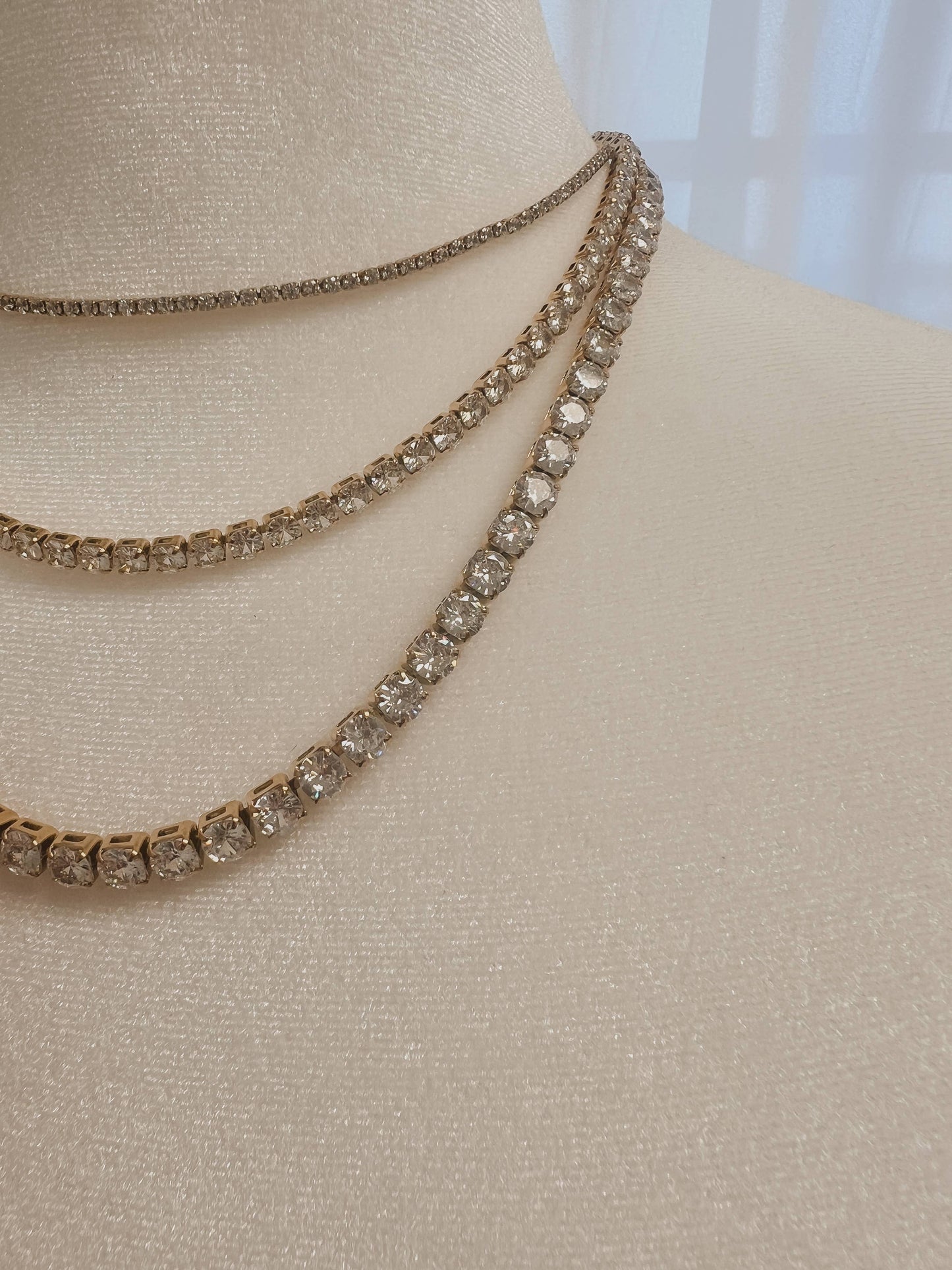 Tennis Necklace: 5mm