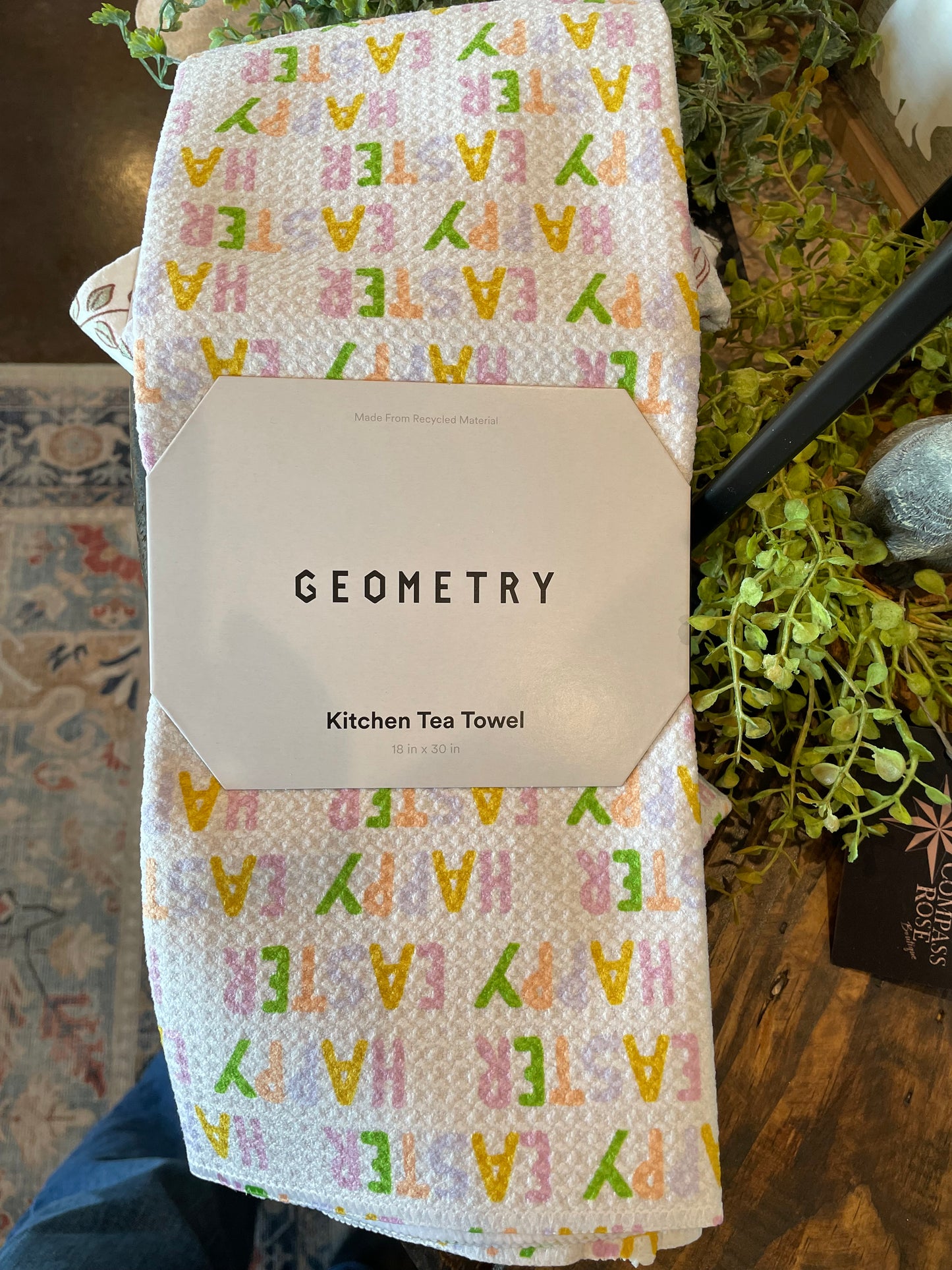 Geometry Tea Towel