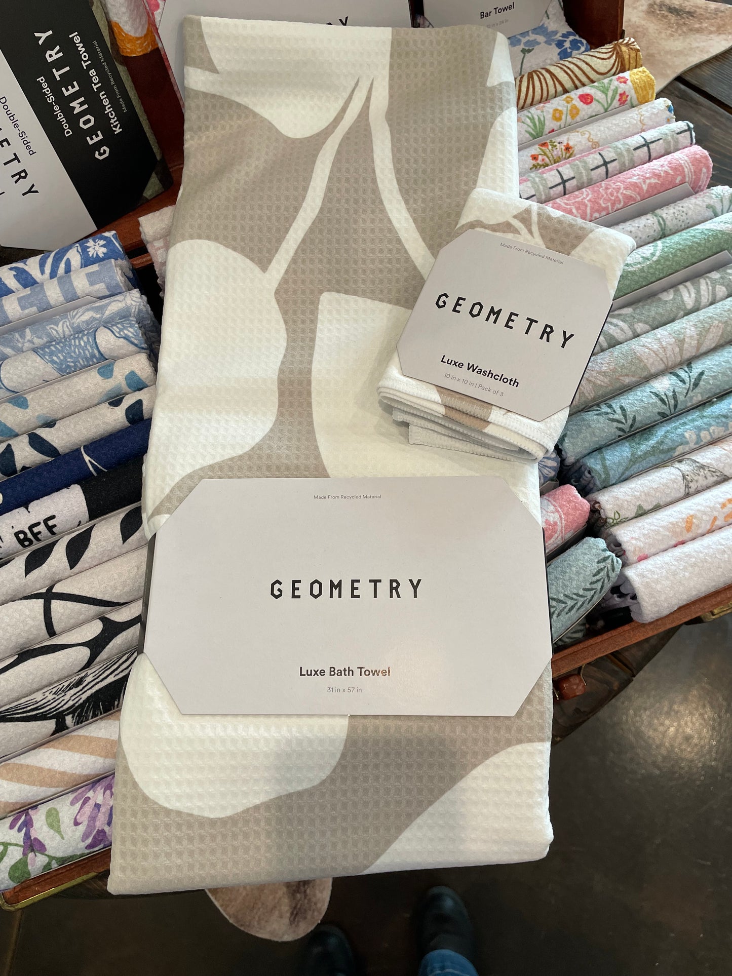 Geometry Luxe Bath Towel