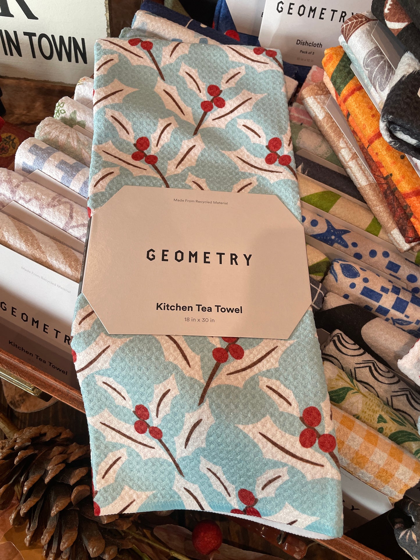 Geometry Tea Towel