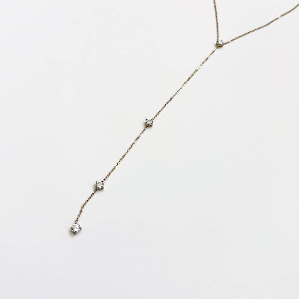 Sparkle Y Necklace - WATERPROOF