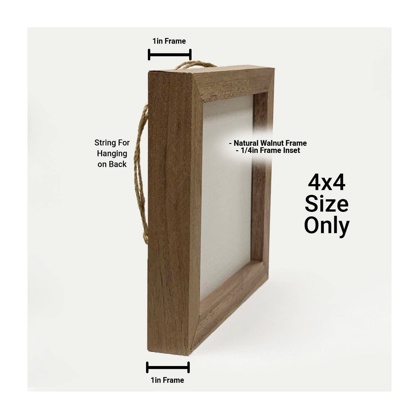 May Your Home Irish Blessing White: 4 x 4 x 1