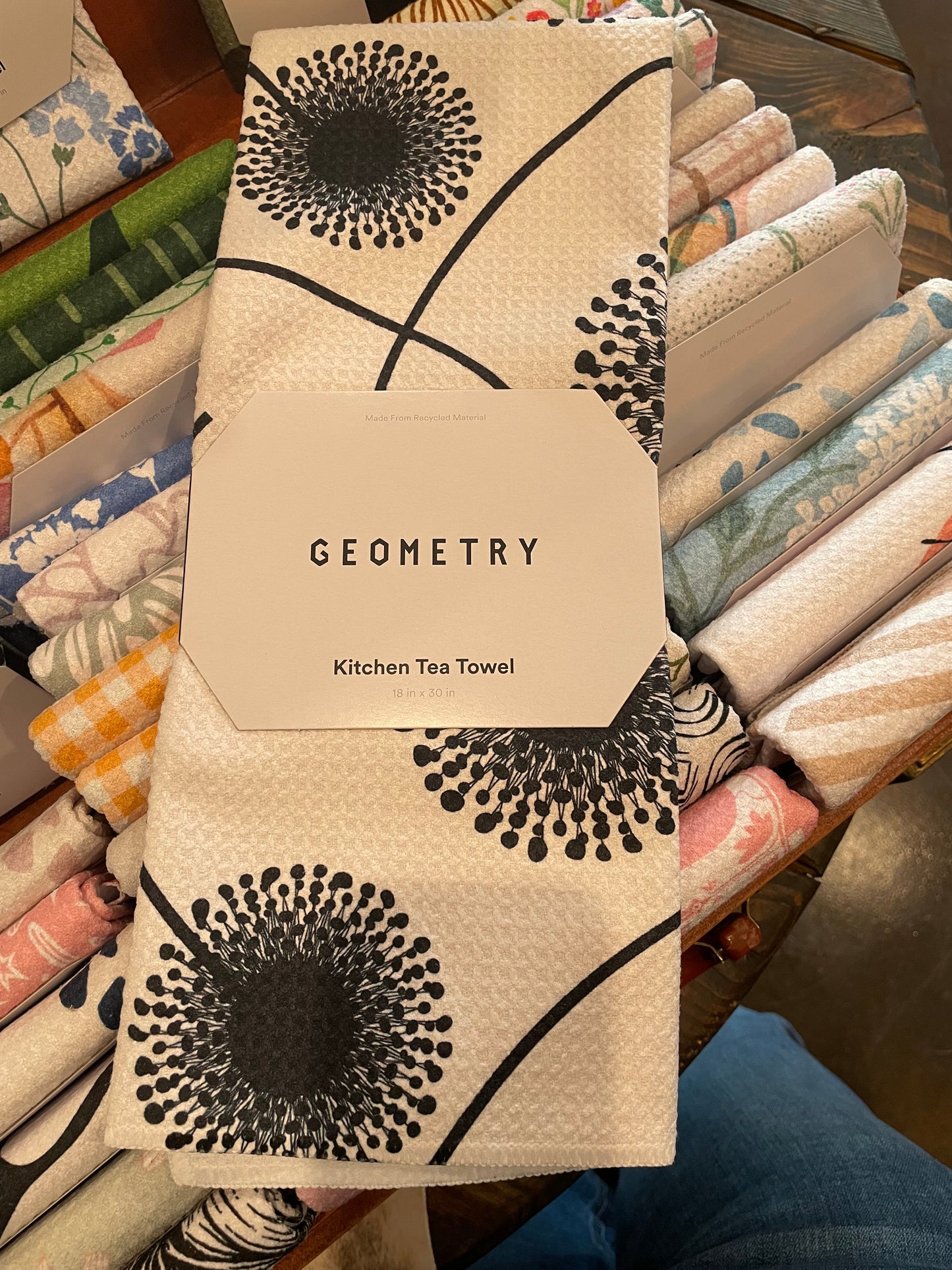 Geometry Tea Towel