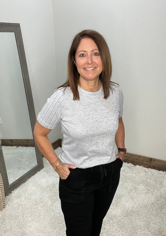 Anastasia Round Neck Top