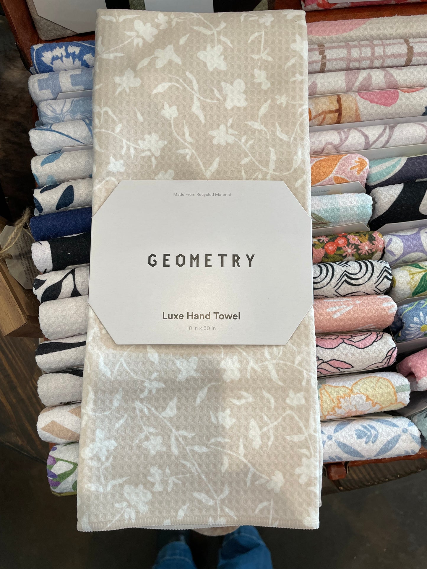Geometry Luxe Hand Towel