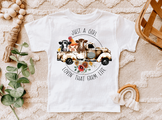 Just a Girl Lovin that Farm Life