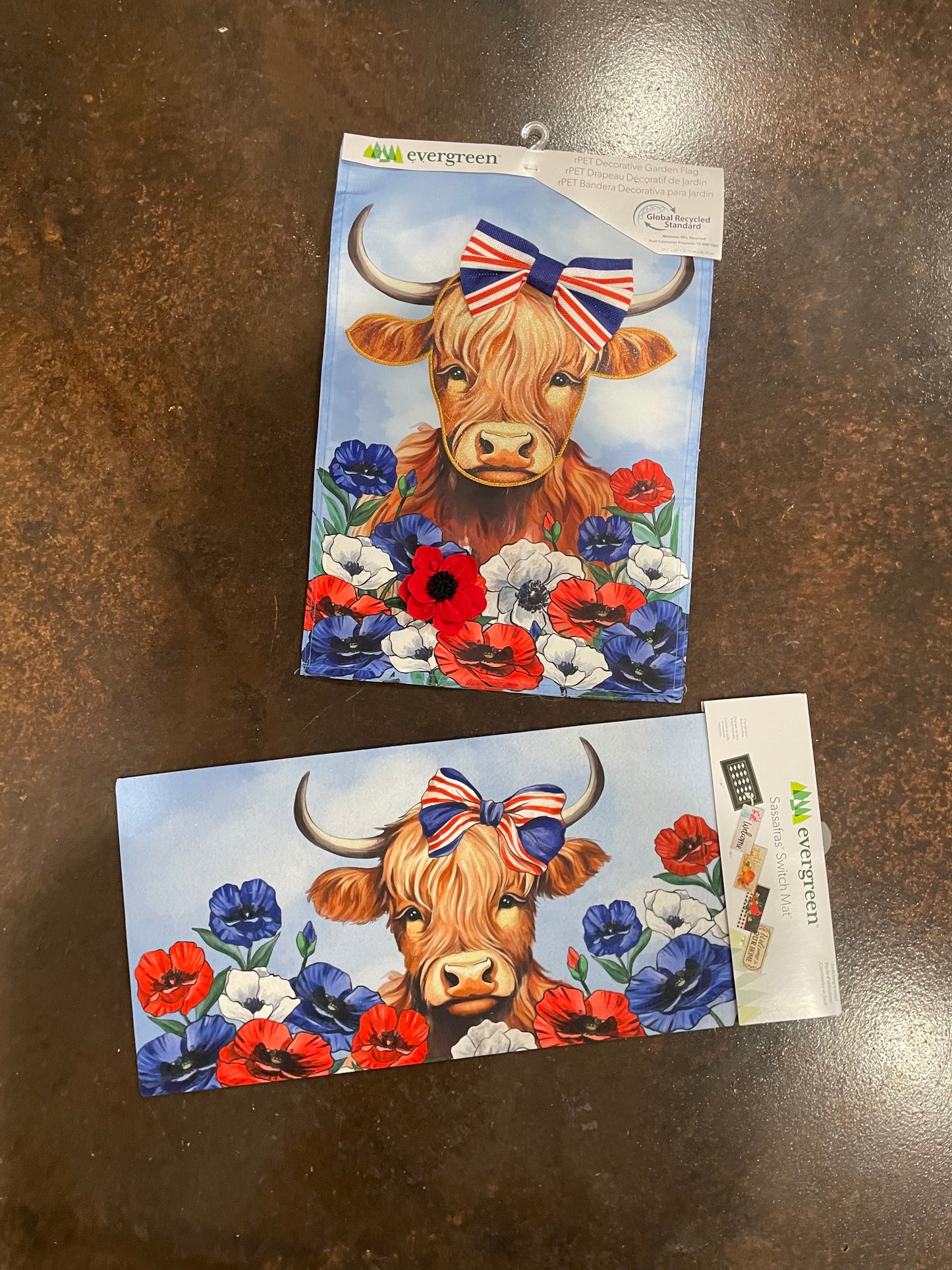 Applique Garden Flag