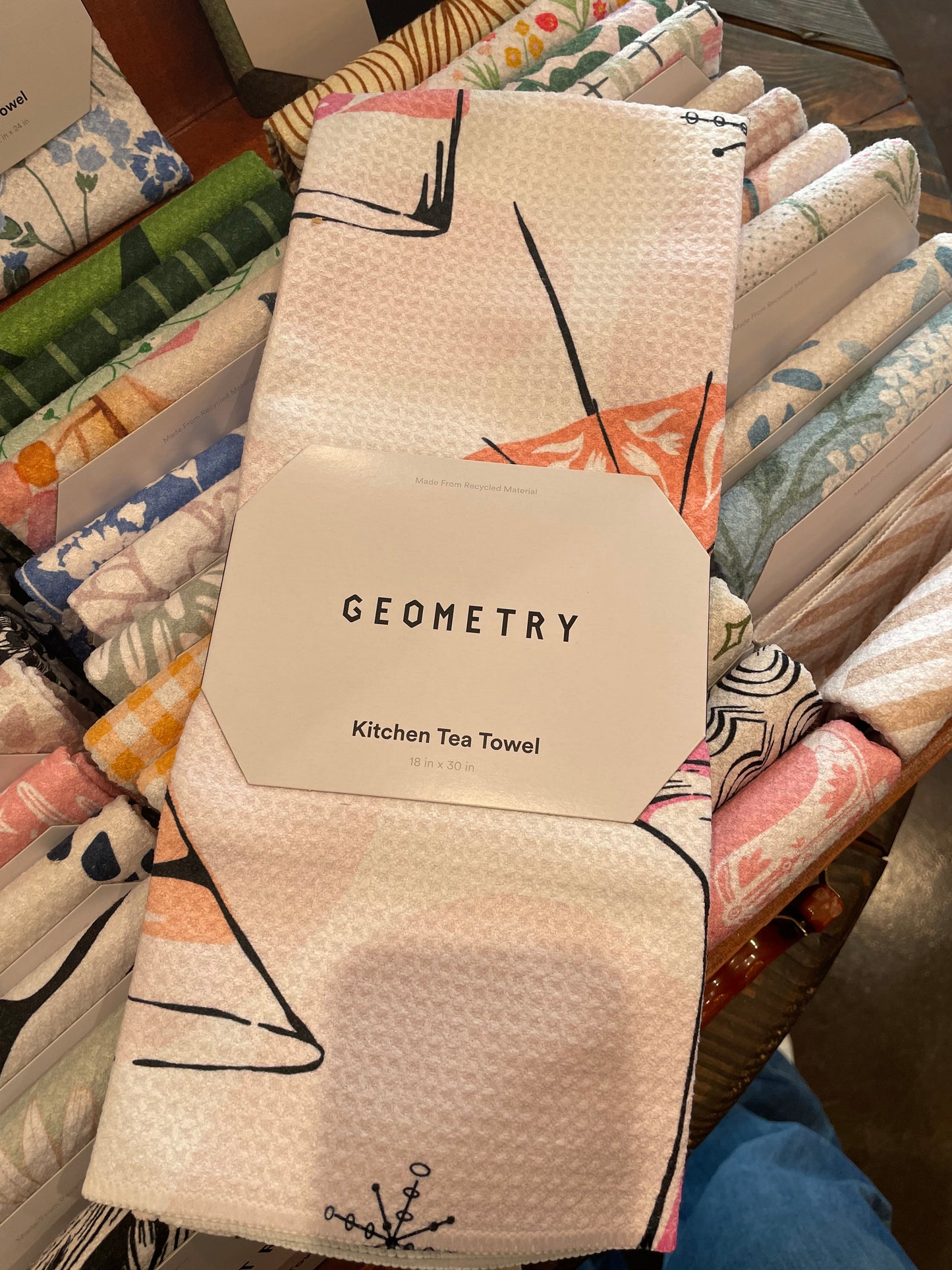 Geometry Tea Towel