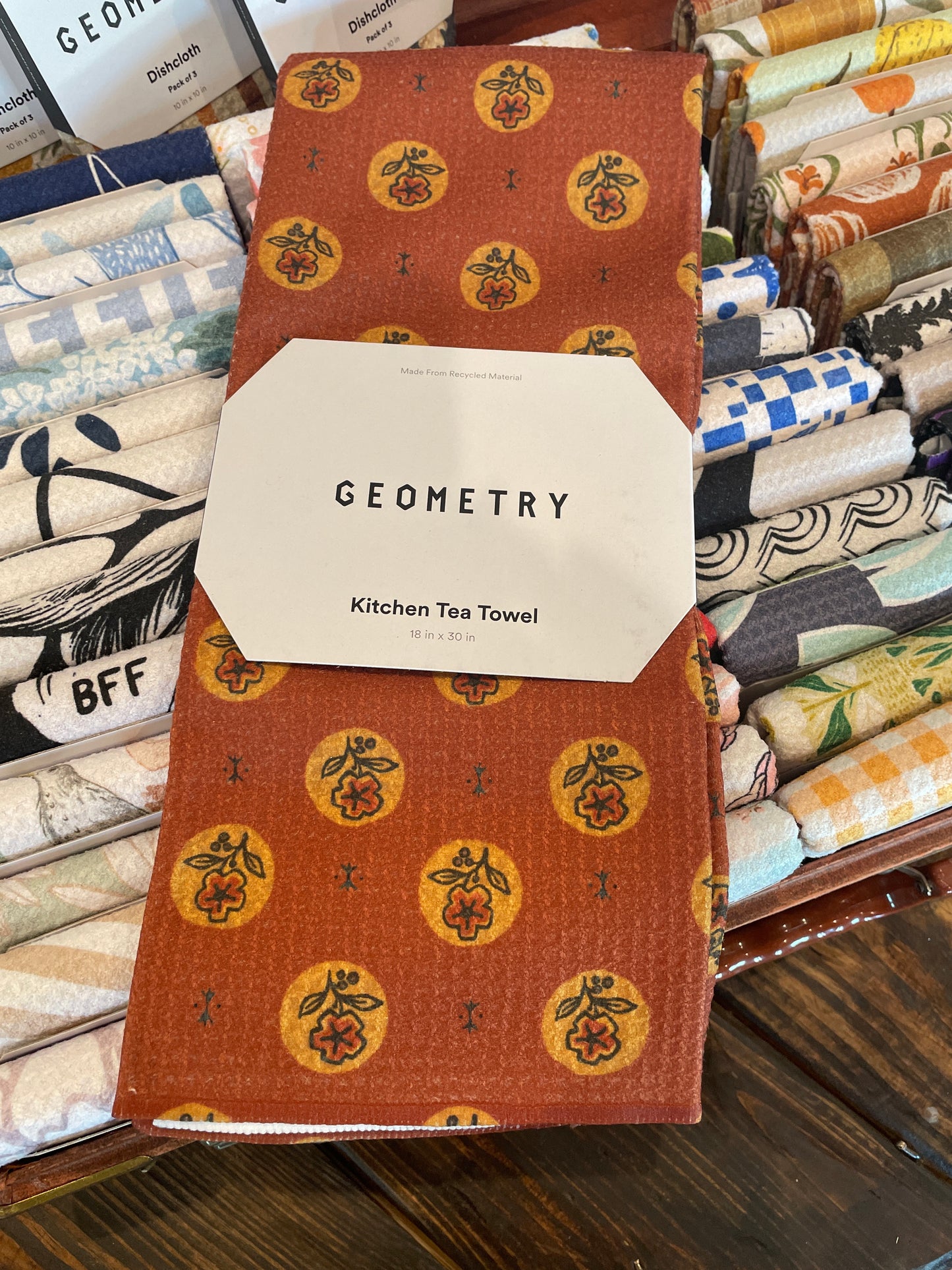 Geometry Tea Towel