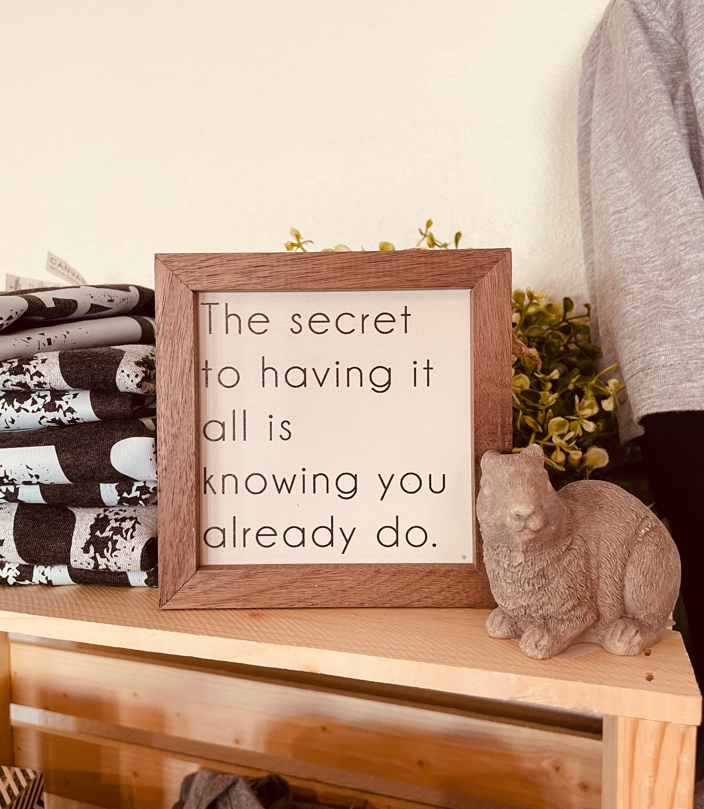 The Secret To Having It All Is Knowing White: 4 x 4 x 1