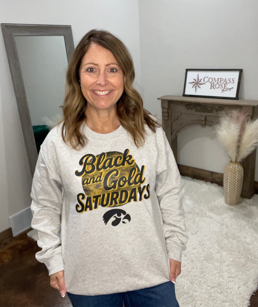 Saturdays Iowa Crewneck