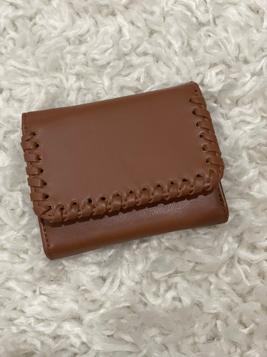 Whipstitch Tri-fold Wallet