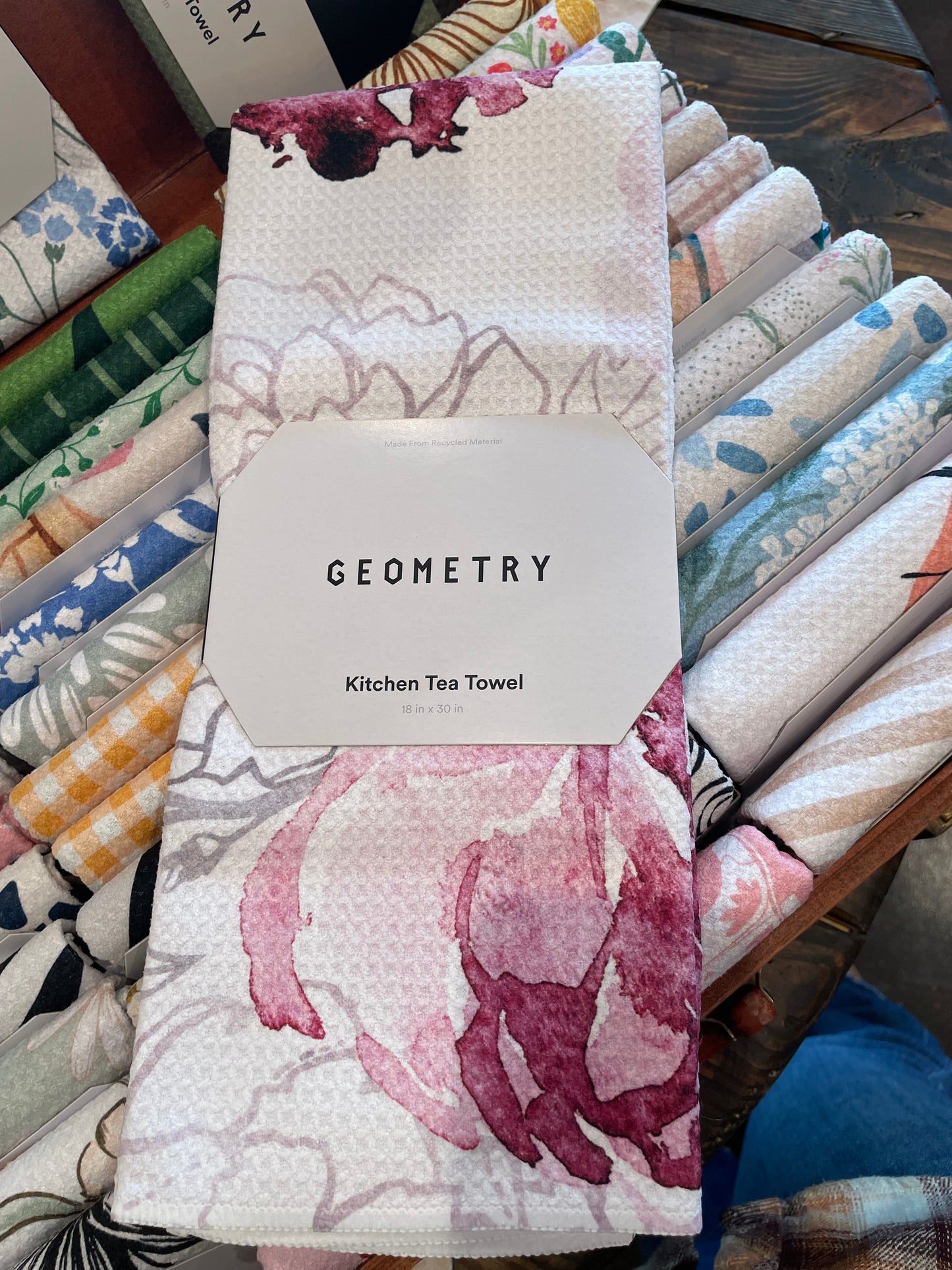 Geometry Tea Towel