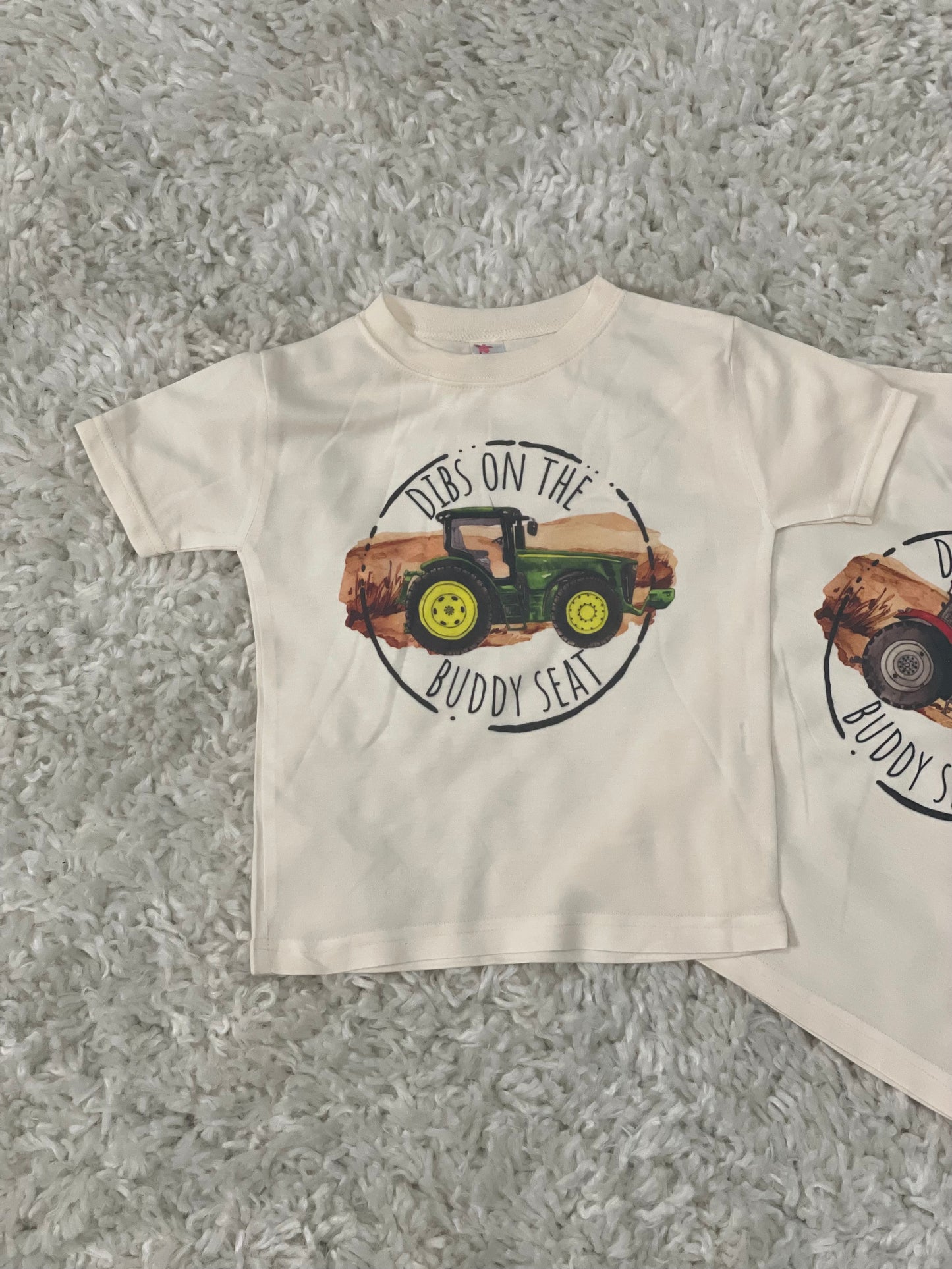 Dibs on The Buddy Seat Kids Tee