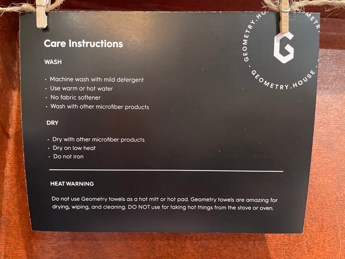 Geometry Luxe Hand Towel