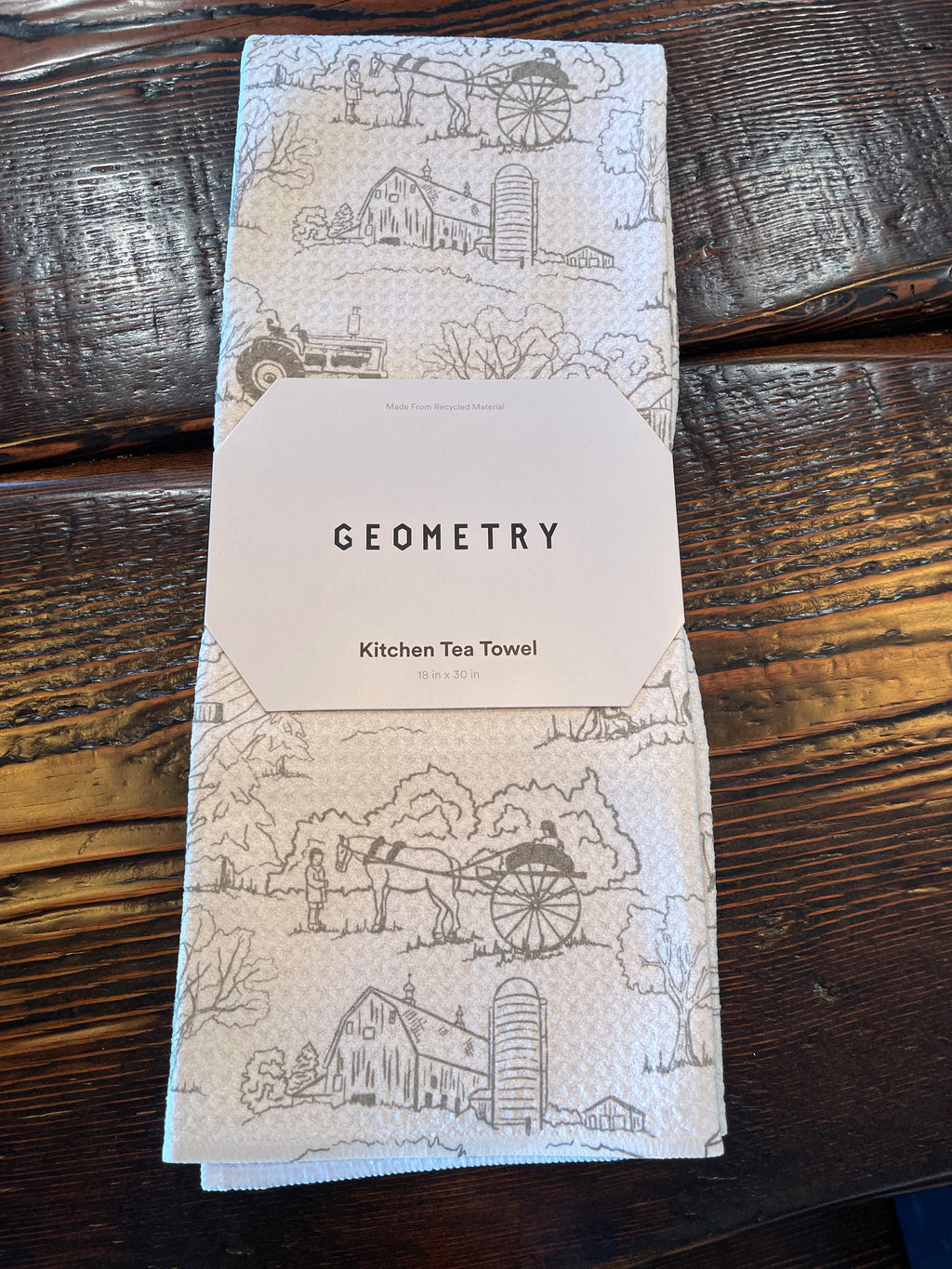 Geometry Tea Towel