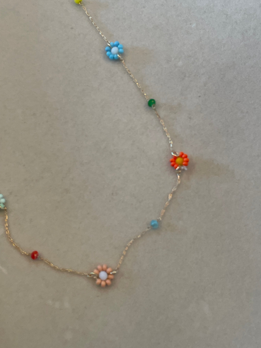 Dainty Flower Necklace