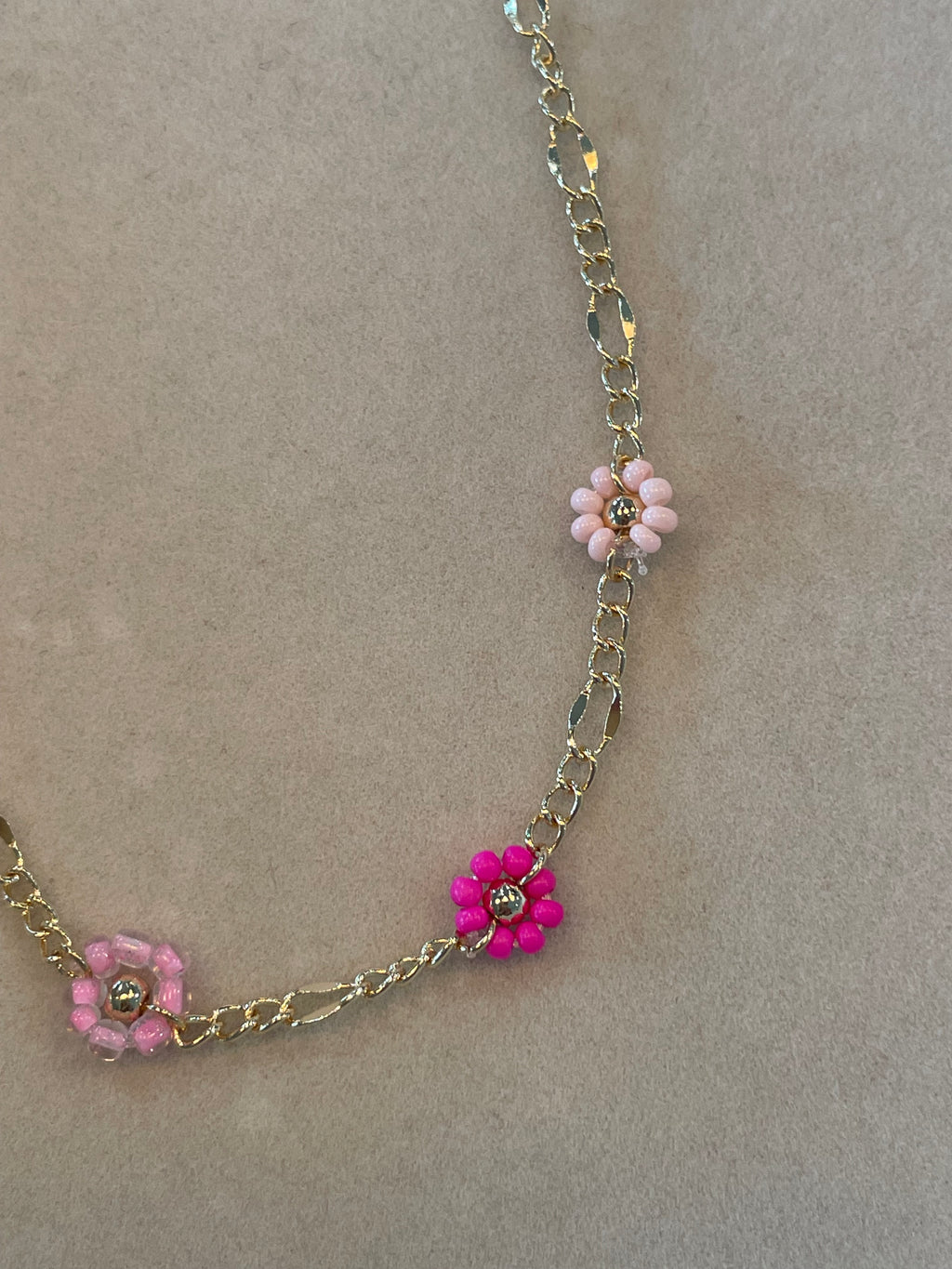 Flower Chain Necklace