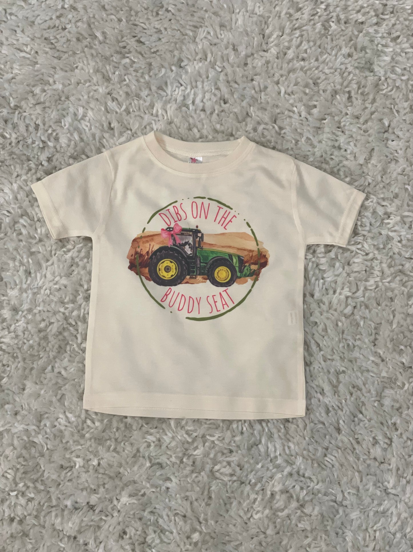 Dibs on The Buddy Seat Kids Tee