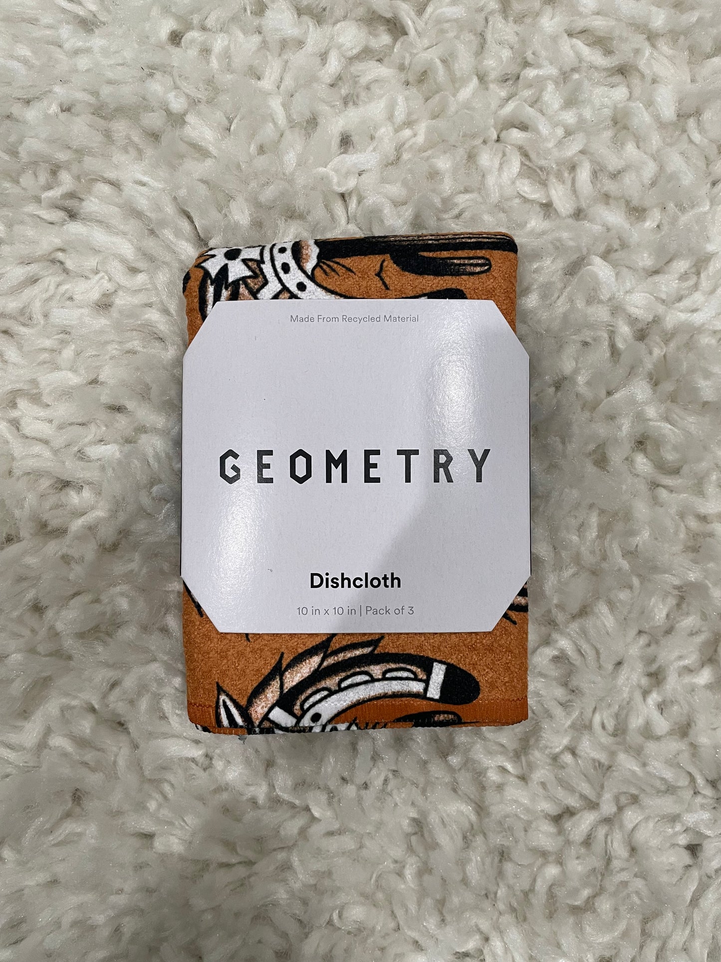 Geometry Dishcloth Set