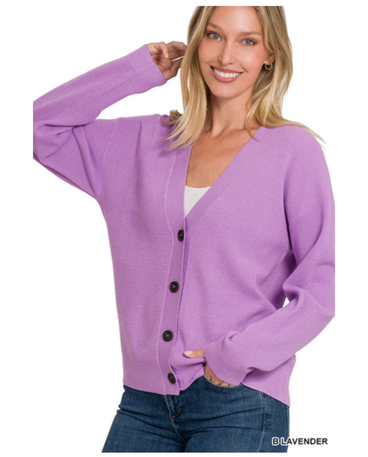 Viscose Sweater Cardigan