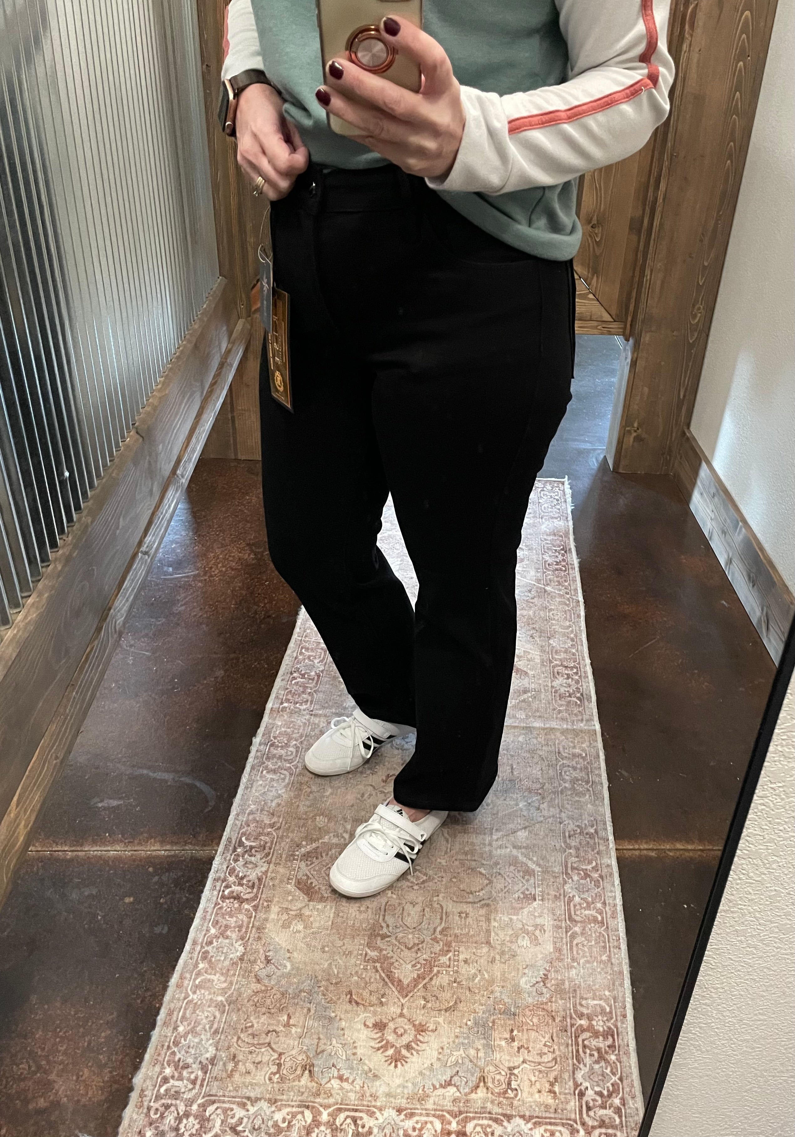 Risen MR Crop Straight Jeans