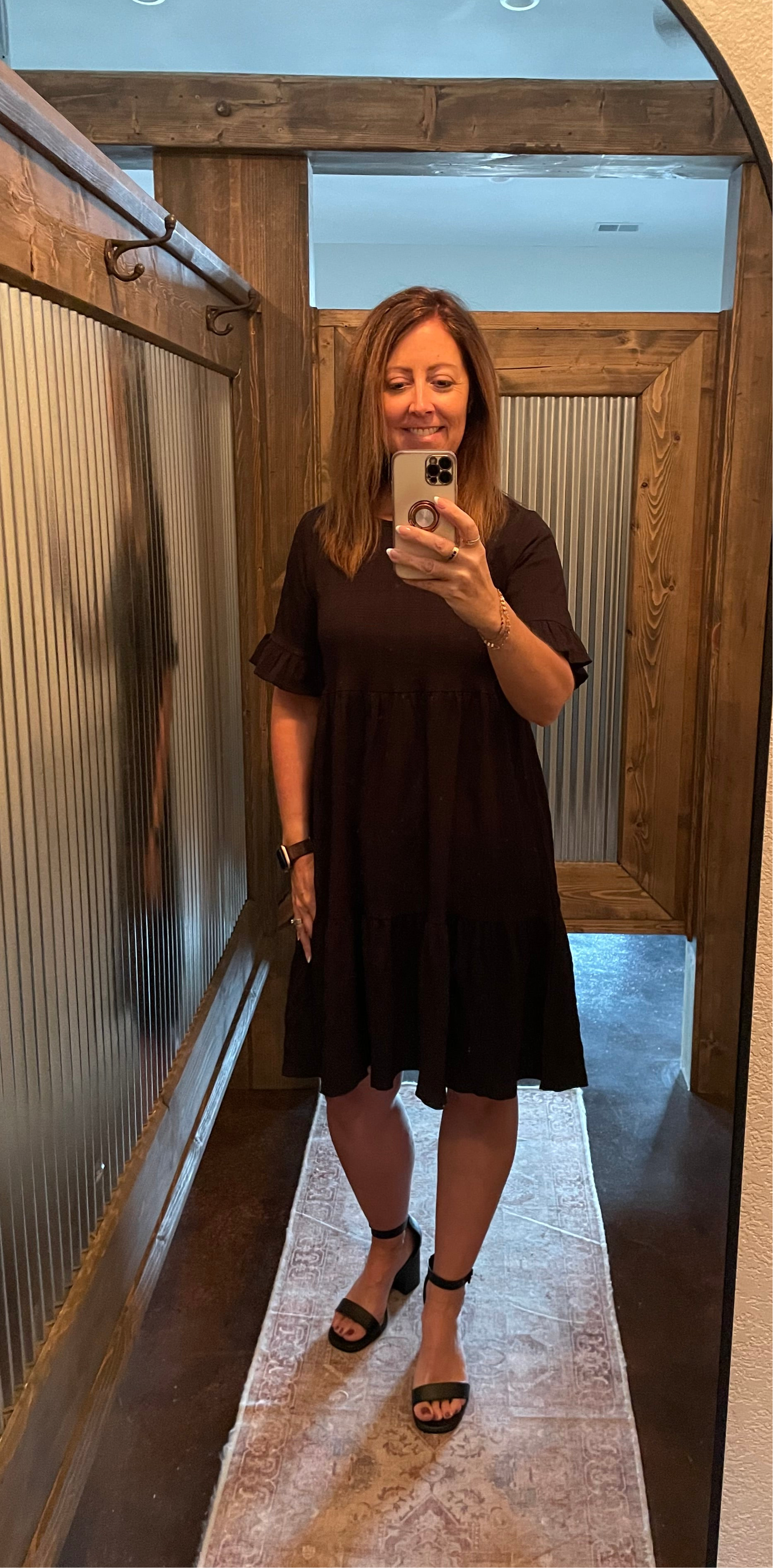 Flowy Loose Short Sleeve Dress