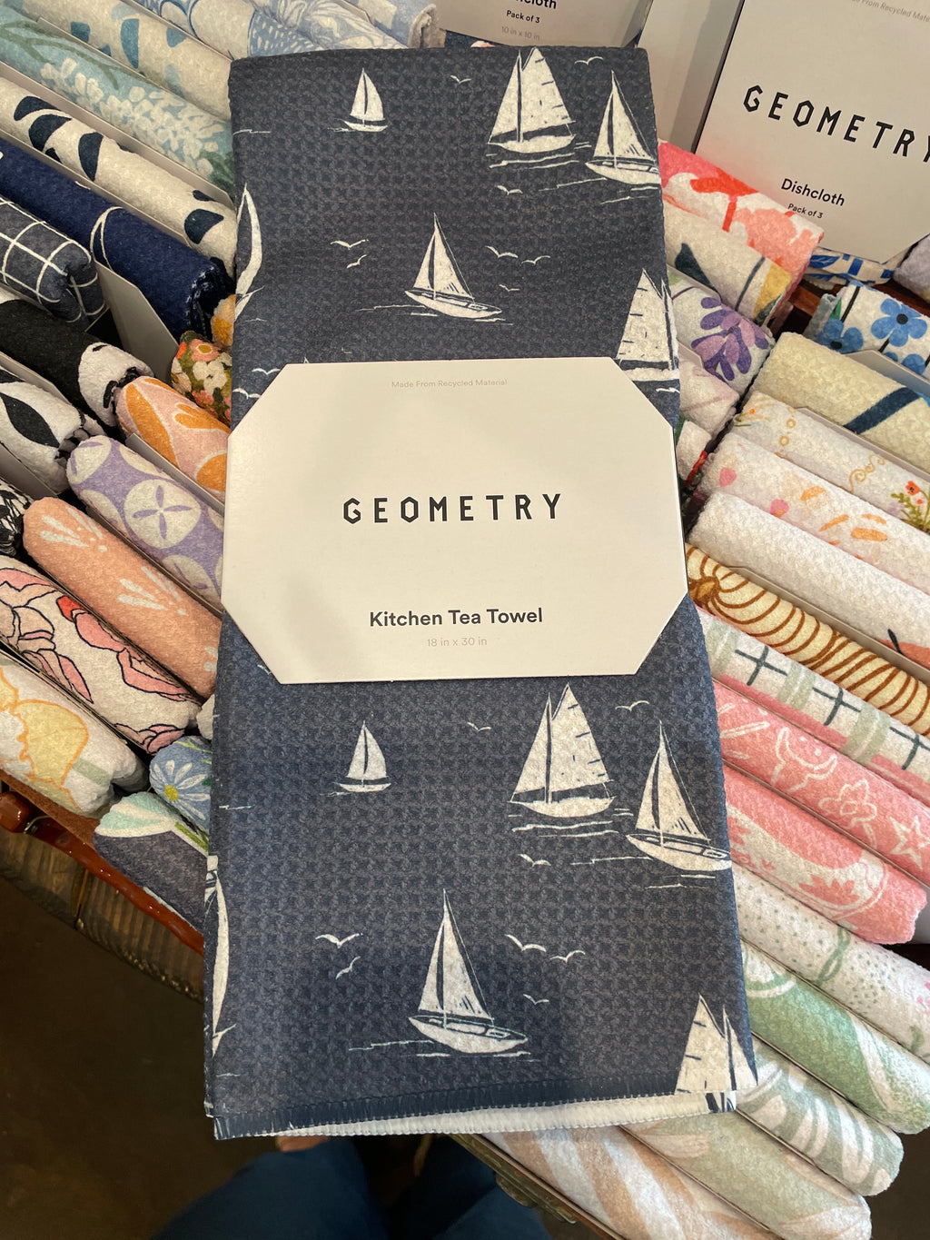 Geometry Tea Towel