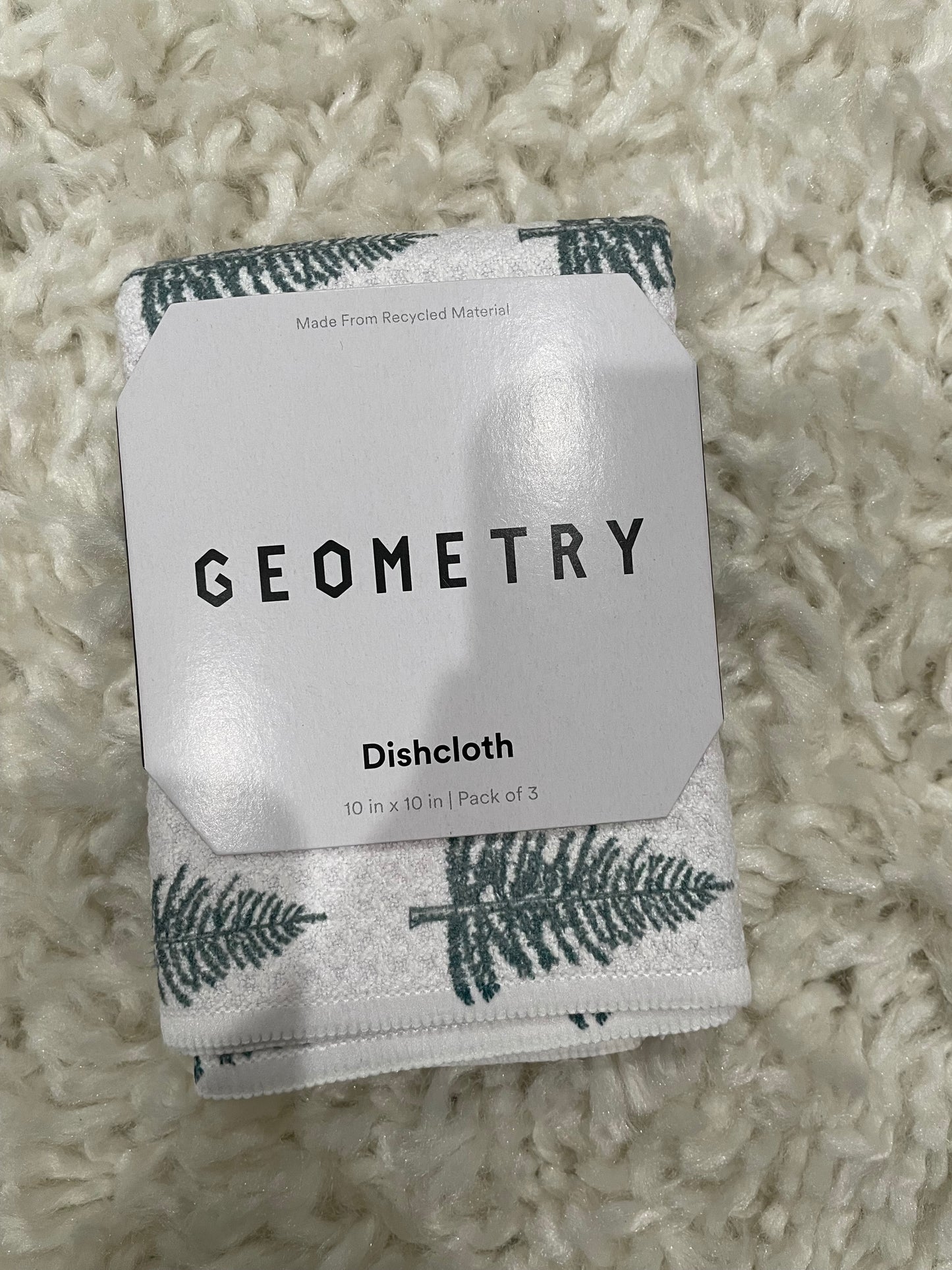 Geometry Dishcloth Set