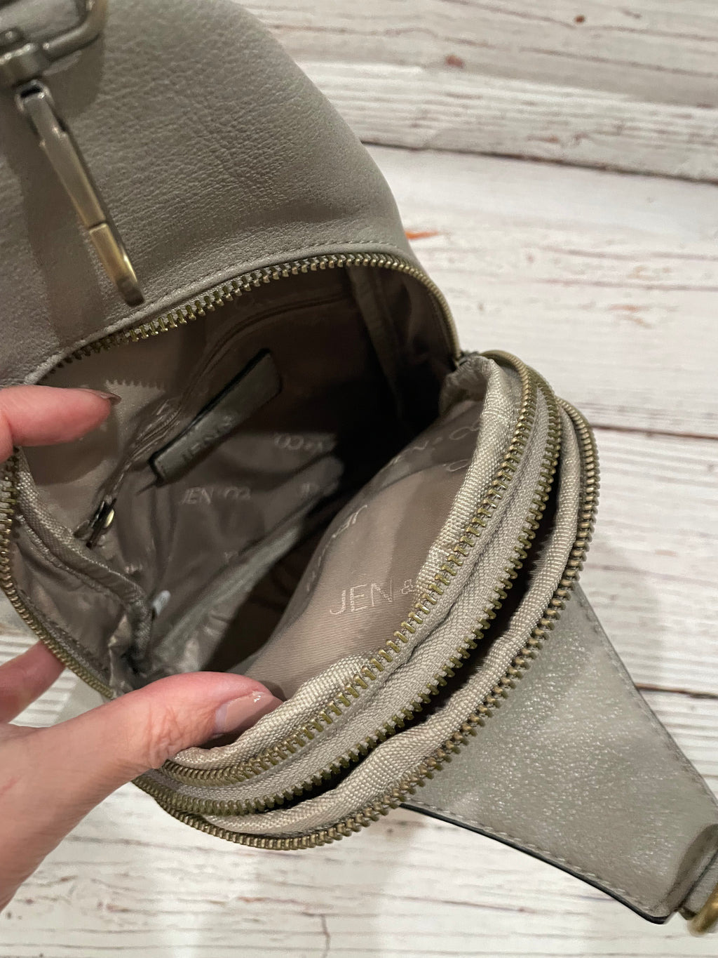 Nikki Dual Compartment Crossbody Sling Bag