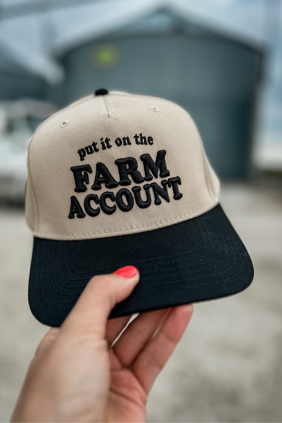 Put It On The Farm Account Trucker Hat