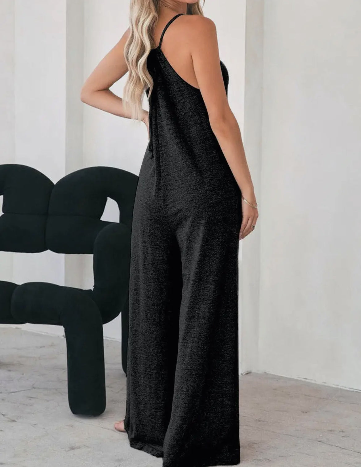 Comfy Wide Legged Pocket Jumpsuit