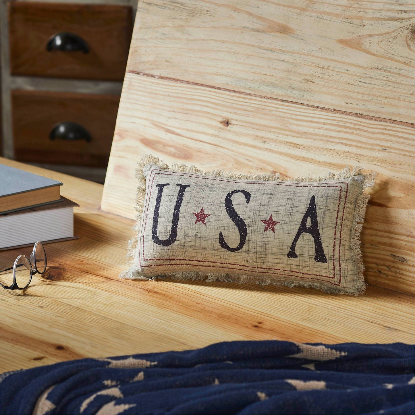 My Country USA Pillow 7x13