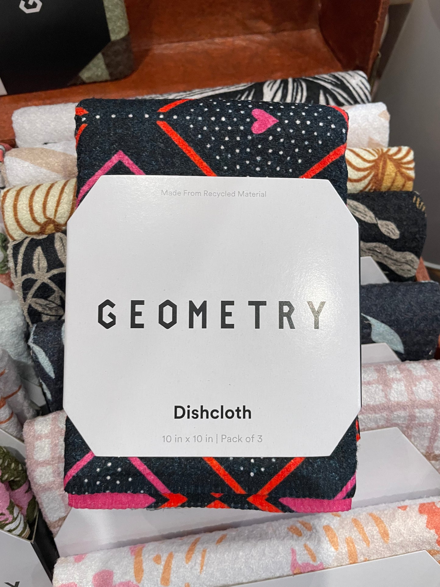 Geometry Dishcloth Set