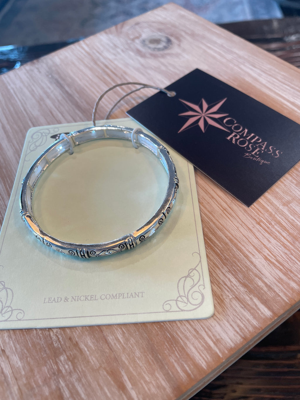 Heart Bangle Bracelet