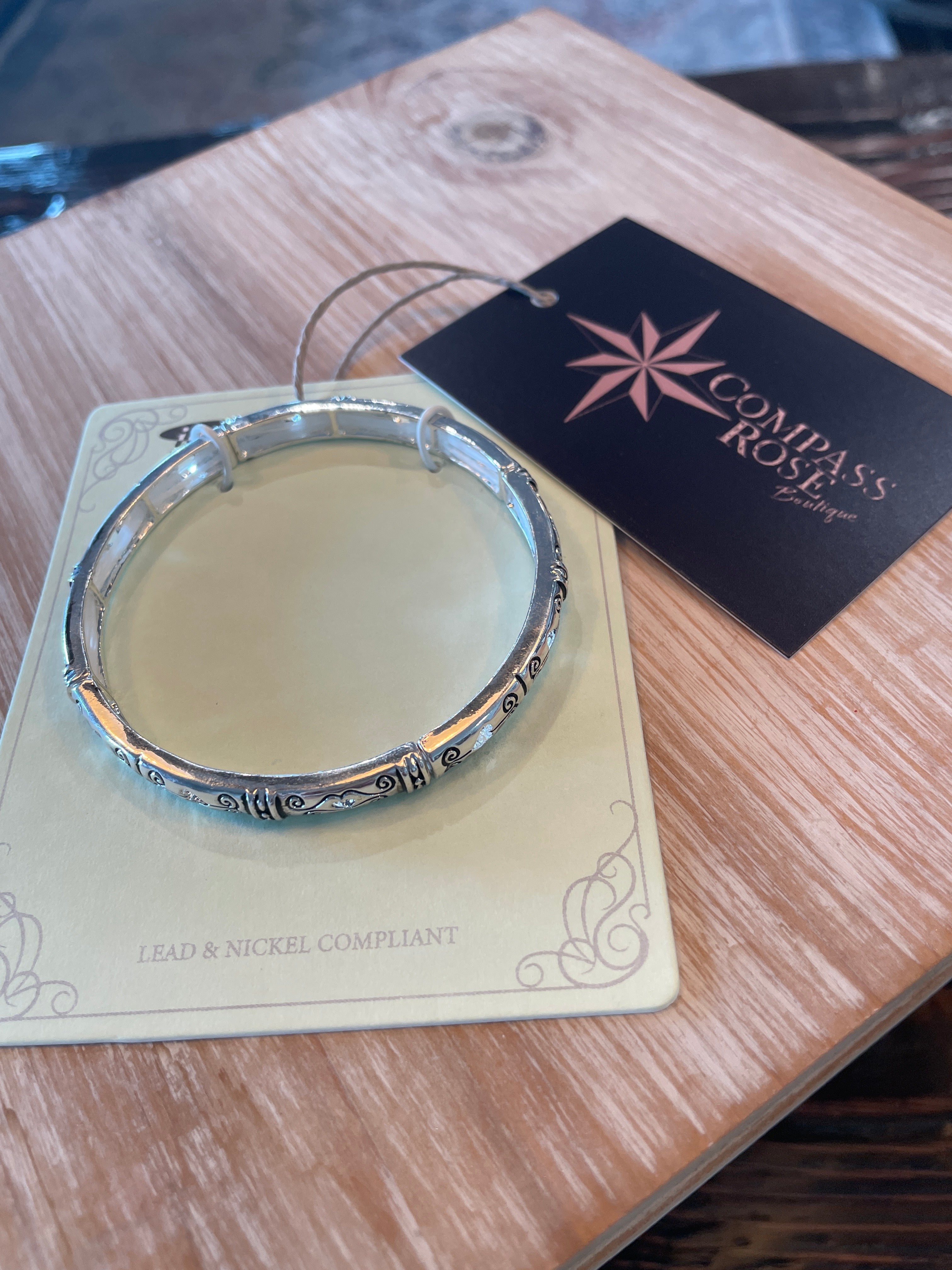 Heart Bangle Bracelet