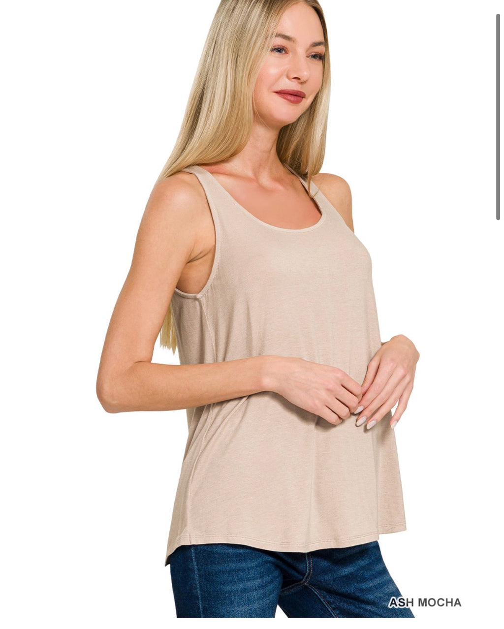 Flowy Hem Tank Top