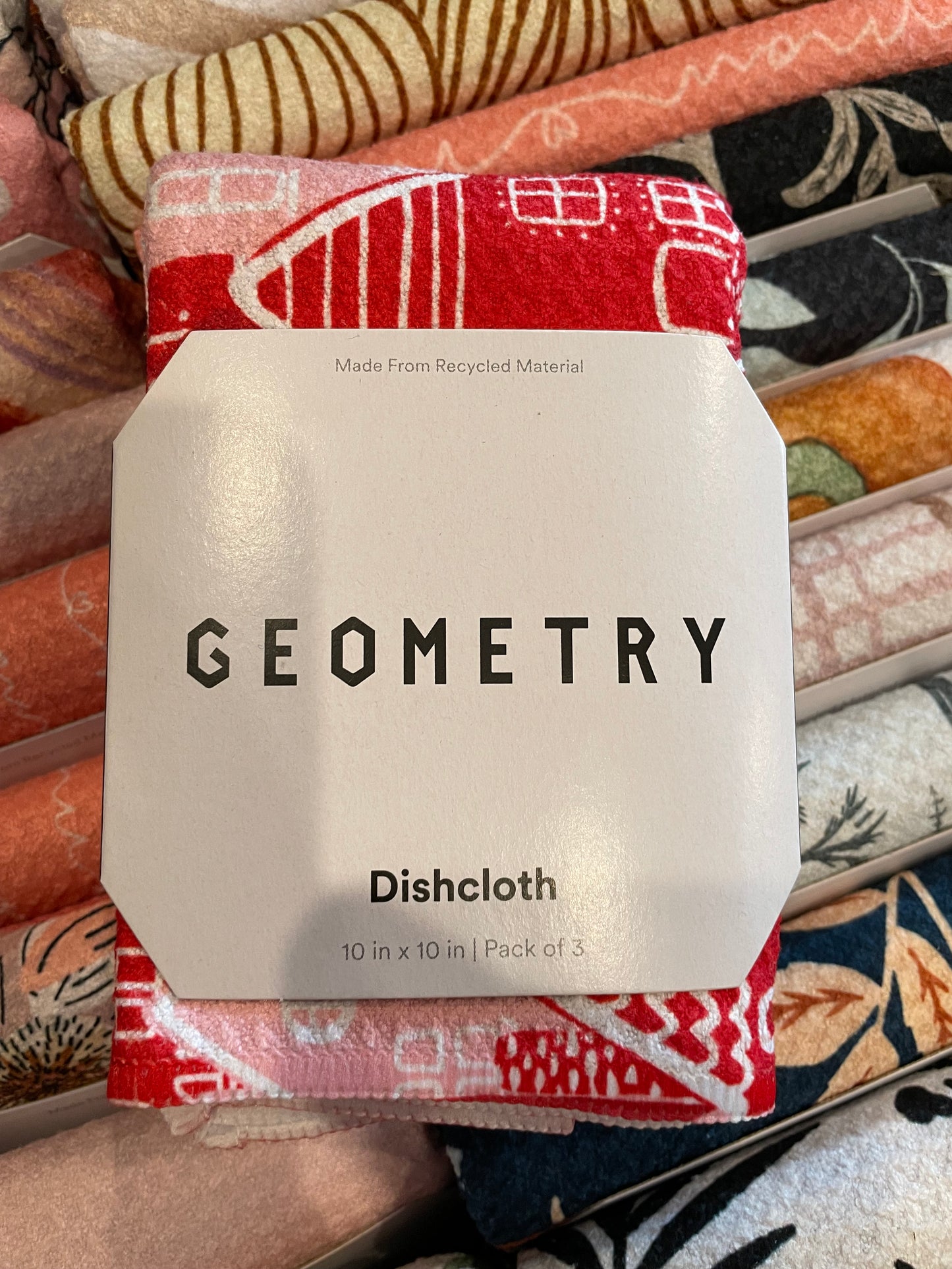 Geometry Dishcloth Set